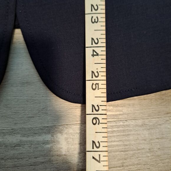 American Airlines Lands End Women’s Size 4 Navy Blue Blazer Wool Blend NEW NWT - Picture 9 of 13